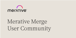 Merative Merge User Community